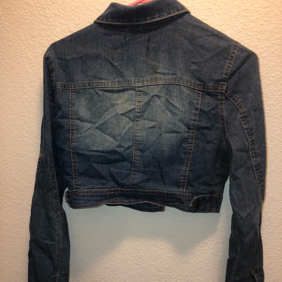 Crop jean jacket - Picture 3 of 4